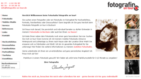 Fotografin on Tour, Claudia Jaquet